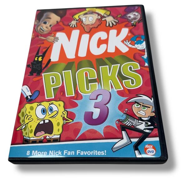 Nick Picks Volume 3 DVD 2006 Jimmy Neutron SpongeBob Fairly Oddparents Phantom - Picture 1 of 4